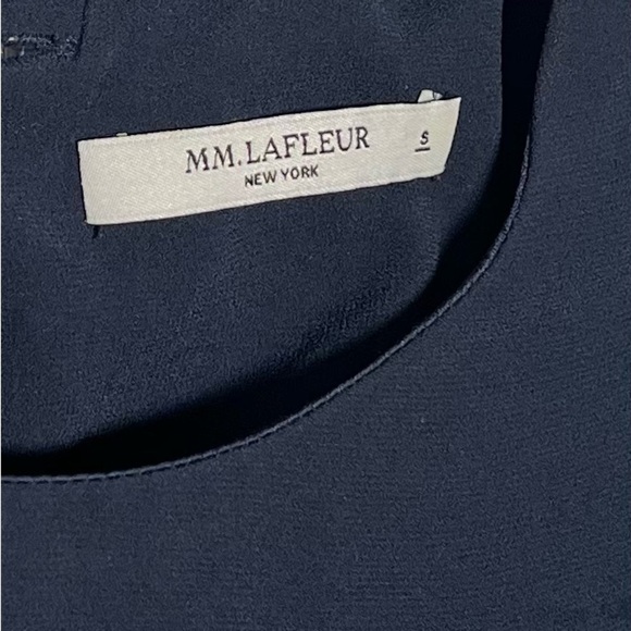 MM Lafleur The Bourgeois Blouse In Galaxy Blue Size Small - Picture 4 of 8
